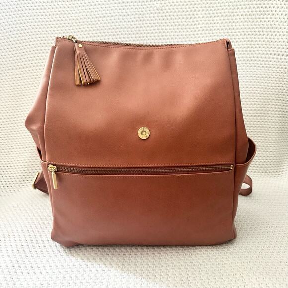 Freshly Picked Desert Rose Classic Diaper Bag Backpack Convertible Shoulder Bag - Picture 13 of 15